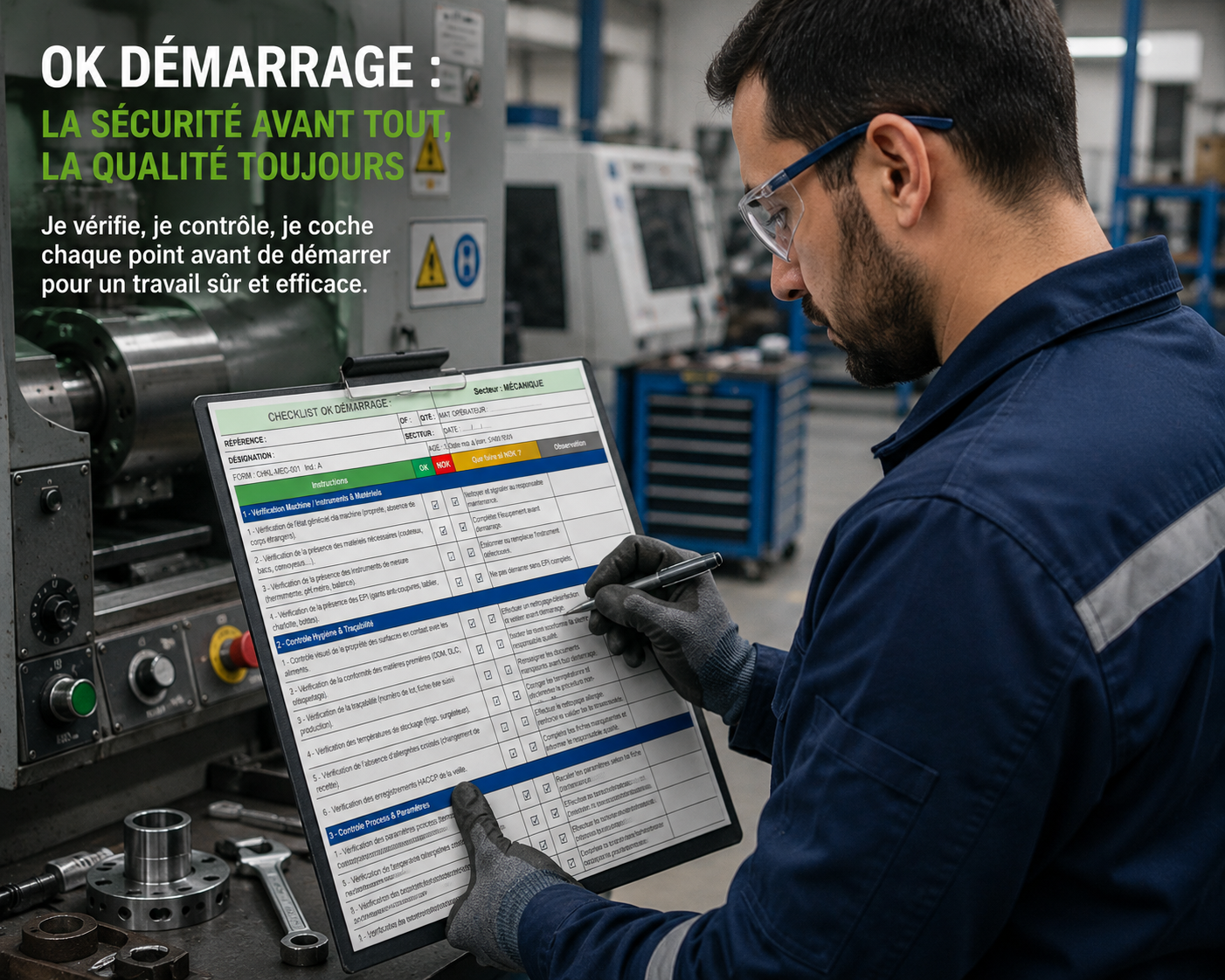 Maîtrisez vos démarrages : L'outil ultime pour sécuriser la Qualité et la Sécurité de vos lignes